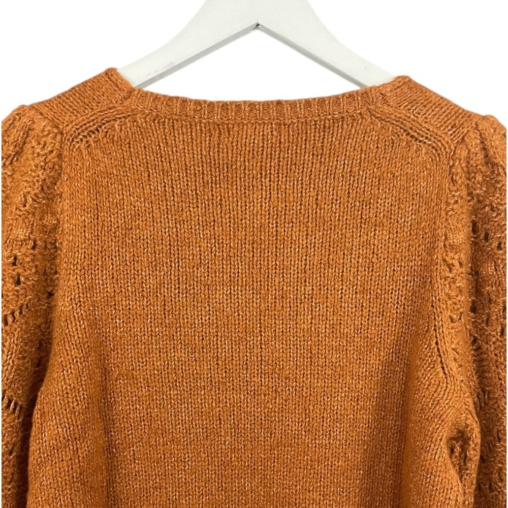Sundance Yessica Sweater Spice Petite Merino Wool Blend NWT - Picture 6 of 12